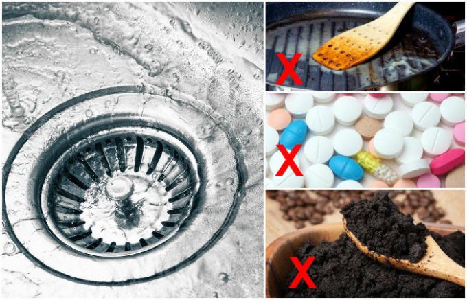  12 cosas que nunca se debe lavar en el fregadero o el inodoro