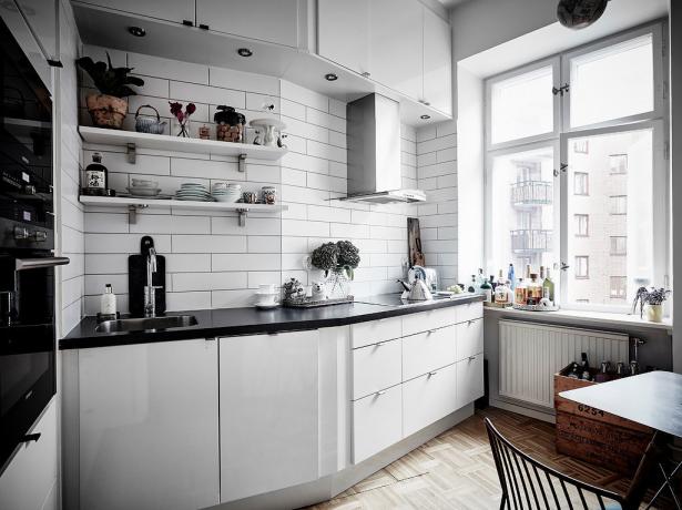 El interior de la semana: elegante apartamento de 40 metros cuadrados en el estilo escandinavo