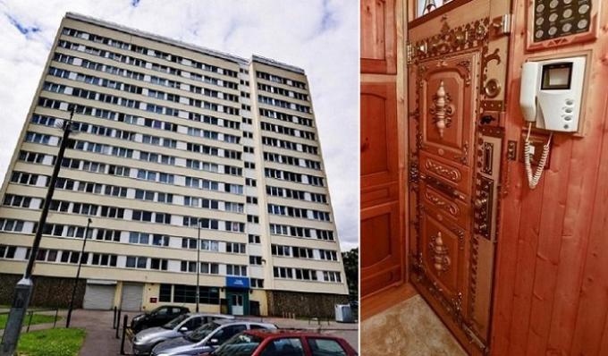 hombre de 67 años de edad, 30 años rehicieron apartamento en el palacio.