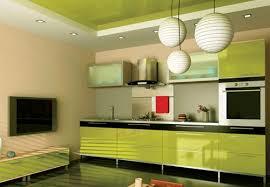 Foto de un espacio de cocina beige-oliva: natural y armonioso