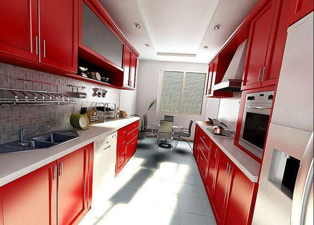 Diseño de una cocina estrecha (41 fotos): instrucciones en video para decorar el interior de una habitación larga y pequeña con sus propias manos, precio, foto