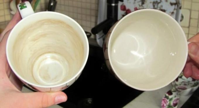 De hermosas tazas limpias y el consumo de café más agradable. / Foto: mirrasteniy.com. 