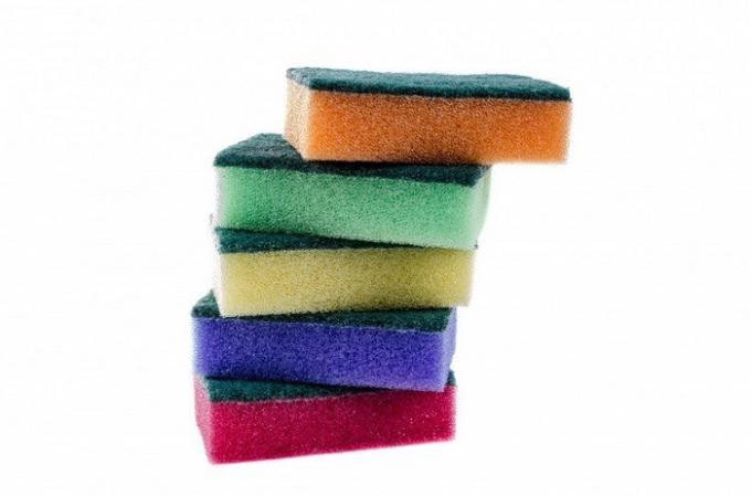 Tales esponjas multicolores con seguridad encontrarán en cada hogar.