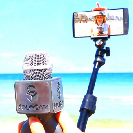 SoloCam - autofoto-palo con el micrófono incorporado