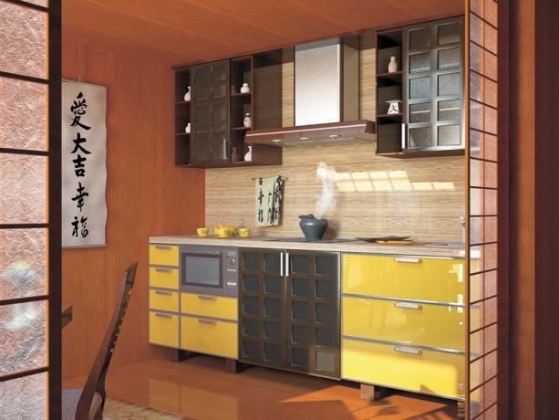 cortinas para cocina estilo japones