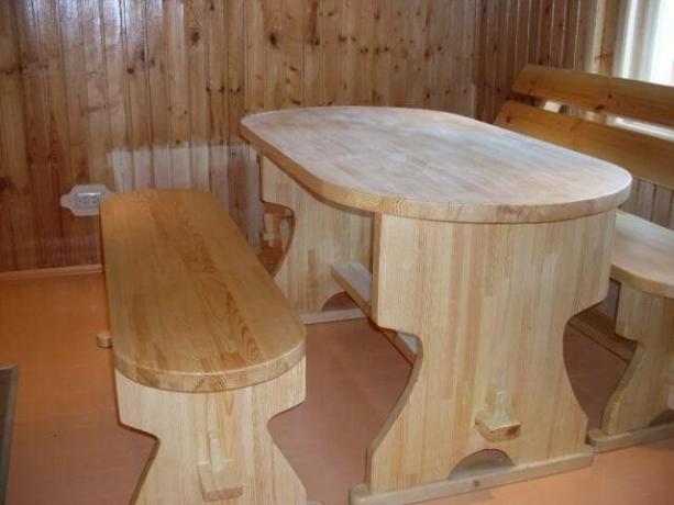 Muebles para el baño de la madera
