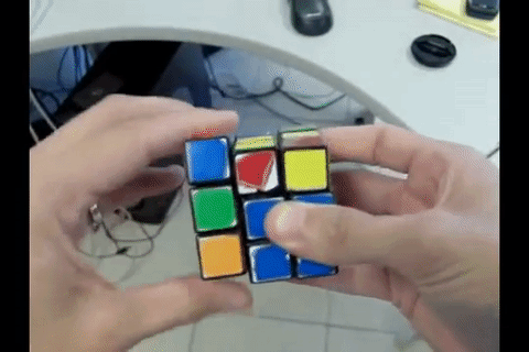 Cómo montar el cubo de Rubik a través de dos movimientos