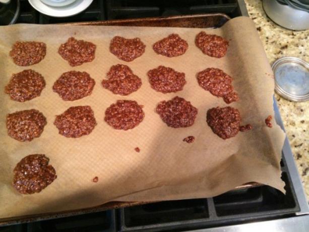 Las cookies durante 5 minutos, a partir de las cuales es imposible de romper