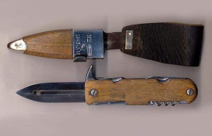 cuchillo de uso Soviética.