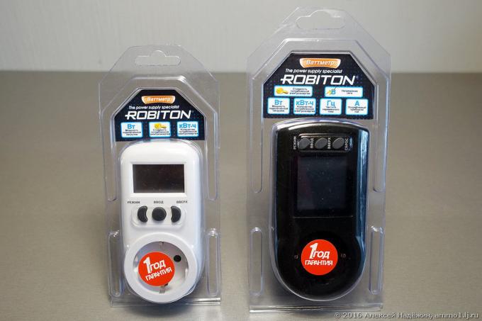 Medidores de potencia Robiton PM1 y PM2