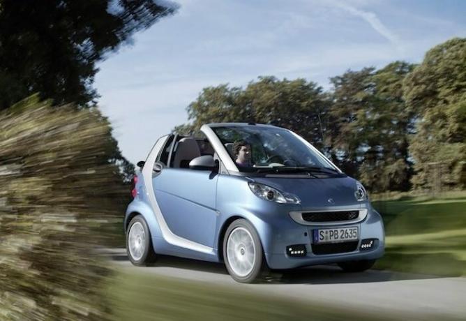 Coupe y Convertible Smart ForTwo poco adecuados para los viajes al supermercado. | Foto: cheatsheet.com.