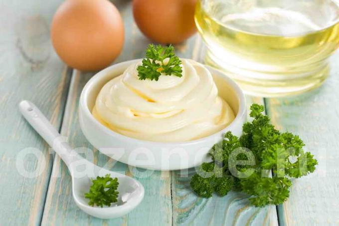Receta: mayonesa "Provenzal" con sus propias manos