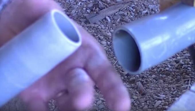 Cómo conectar el tubo de PVC sin juntas.