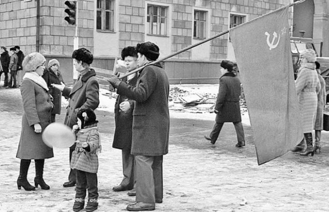  Hábitos de los ciudadanos soviéticos, que se han ido.