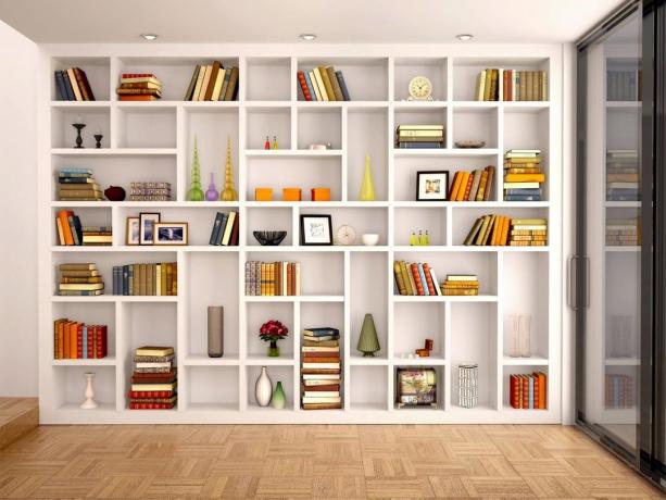 5 ideas inusuales sobre dónde almacenar libros en un apartamento pequeño
