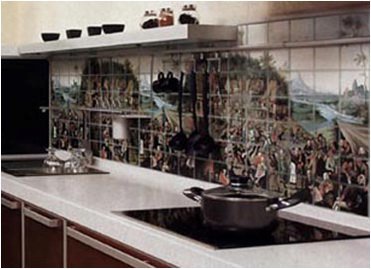 azulejos de cerámica para la cocina