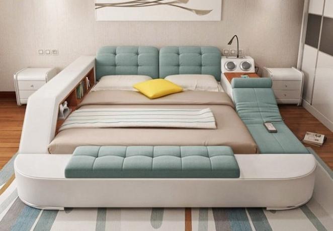 El comprador puede elegir el equipo necesario maravillosa cama