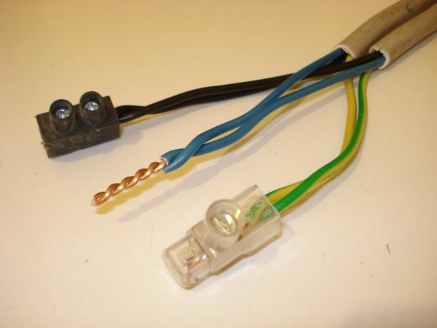 Fig. 2. Tipos de conexiones de cableado