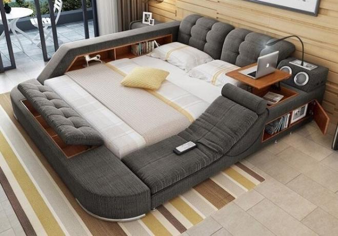 maravillosa cama multifuncional.