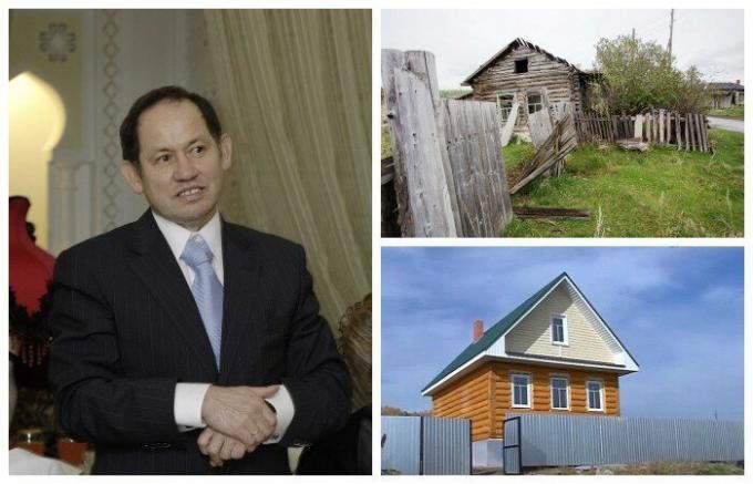 Kamil Khairullin planea construir un hogar para aquellos que están de acuerdo para desarrollar su pueblo (región de Cheliábinsk) Sultanov.