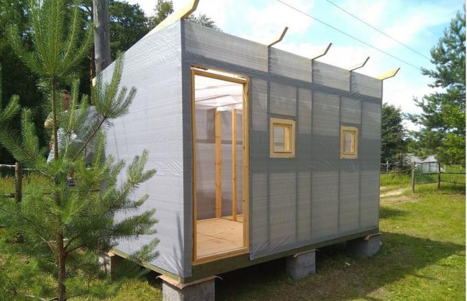 Recogido 10 días de baño hecha de madera contrachapada y 70 000: sauna disponibles