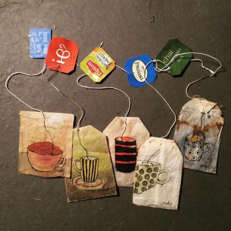 Las bolsas de té usadas tienen un uso para esta masa. / Foto: kulturologia.ru