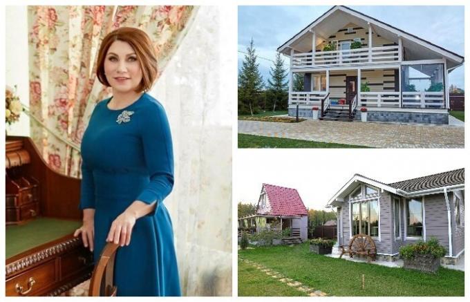 Durante el año, los esfuerzos conjuntos lograron construir una casa de campo de la familia de Rosa Syabitova.