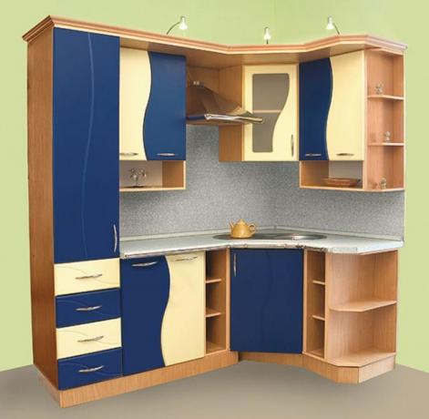 Muebles para una cocina pequeña de 6 metros cuadrados (36 fotos) - soluciones modernas