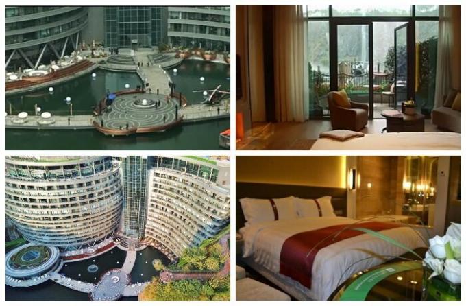 El complejo subterráneo del hotel InterContinental Songjiang es donde relajarse.