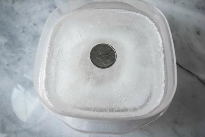 El método de "monedas en el congelador"