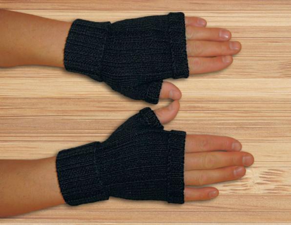 guantes sin dedos.