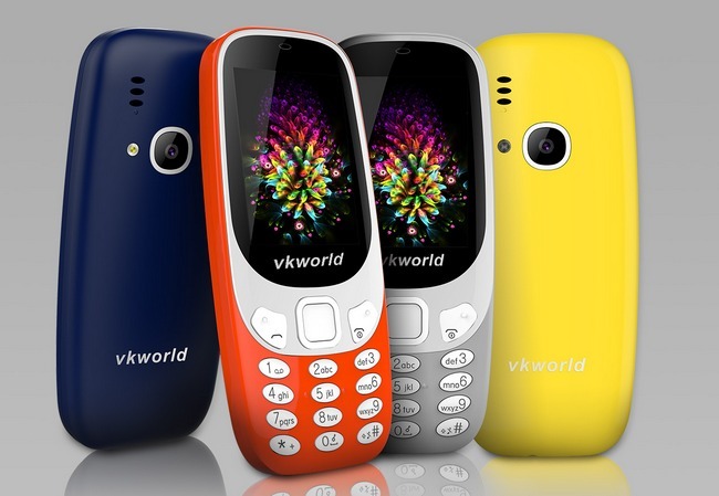 Vkworld Z3310 copia el legendario Nokia y cuesta sólo $10 - Gearbest Blog Rusia